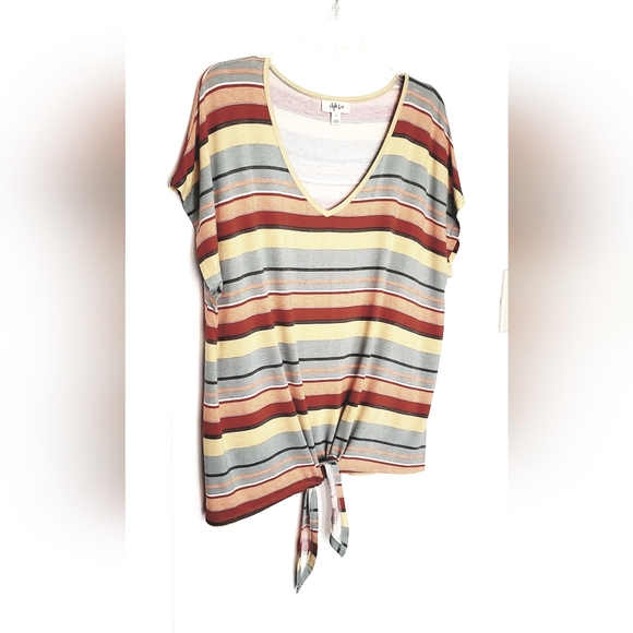 Style & Co Ties In The Front Top - Picture 4 of 8